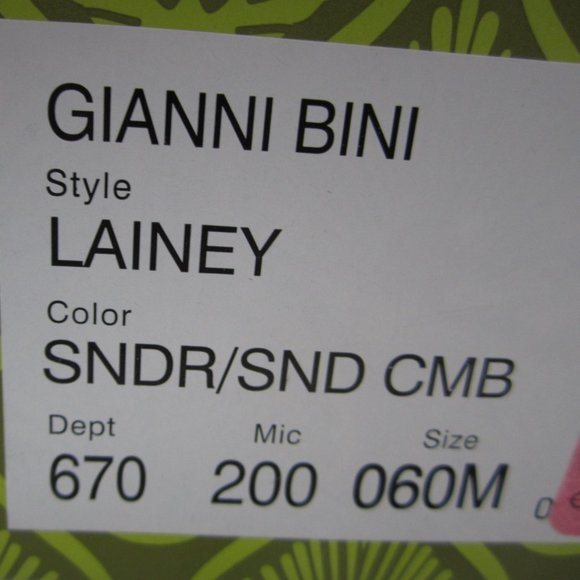 Gianni Bini Gold Lainey T-strap Sandal - Picture 8 of 10